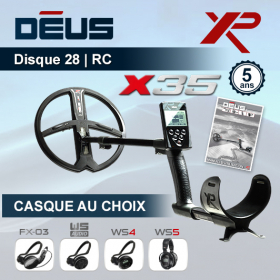 XP Deus RC Custom et Disque 28 cm X35