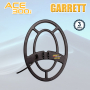 Recherchez des métaux en profondeur avec le grand disque concentrique du Garrett Ace 300i.
